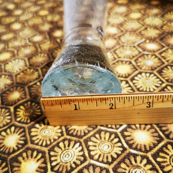 Vintage Warsteiner German Crackle Glass Beer Glass - Picture 12 of 13